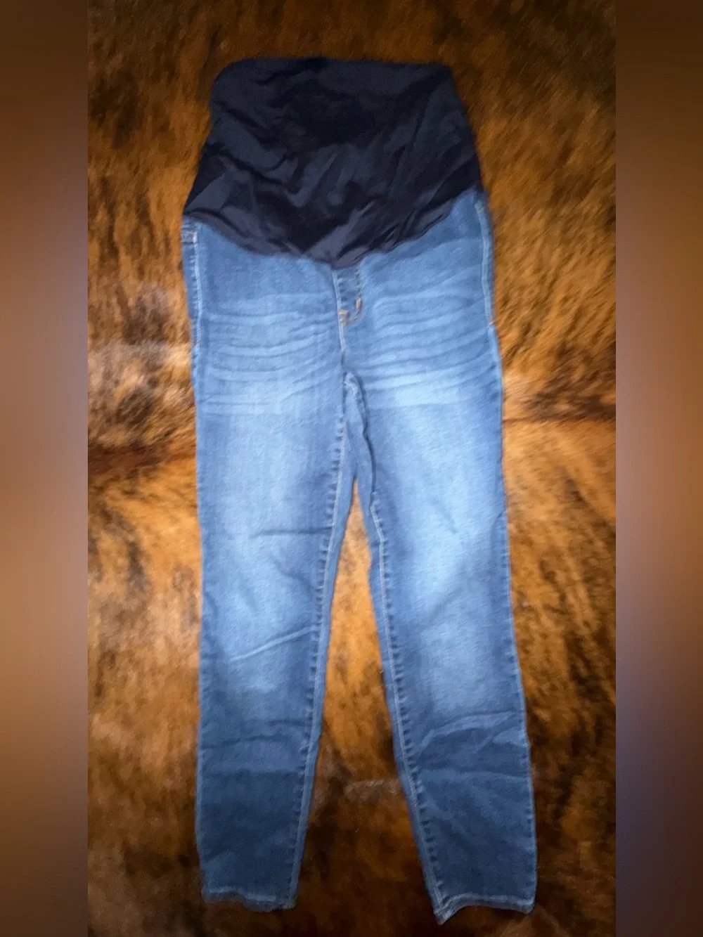 J.Crew Maternity Jeans Size 28 Over the Bump Skinny Stretch Denim